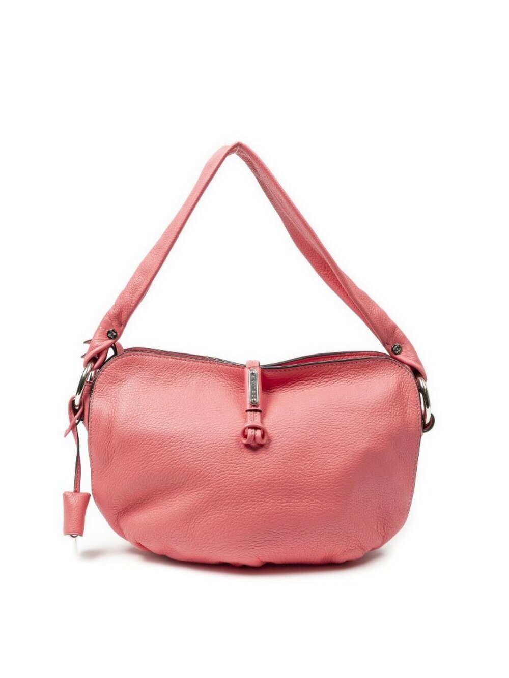 Celine Mini Bittersweet Fuchsia Pink Grain Calfskin Leather Shoulder Bag